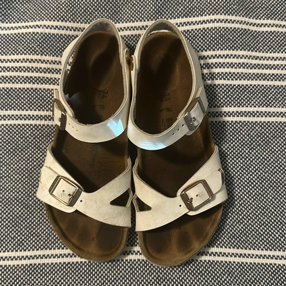 Birkenstock Rio Kids white 34